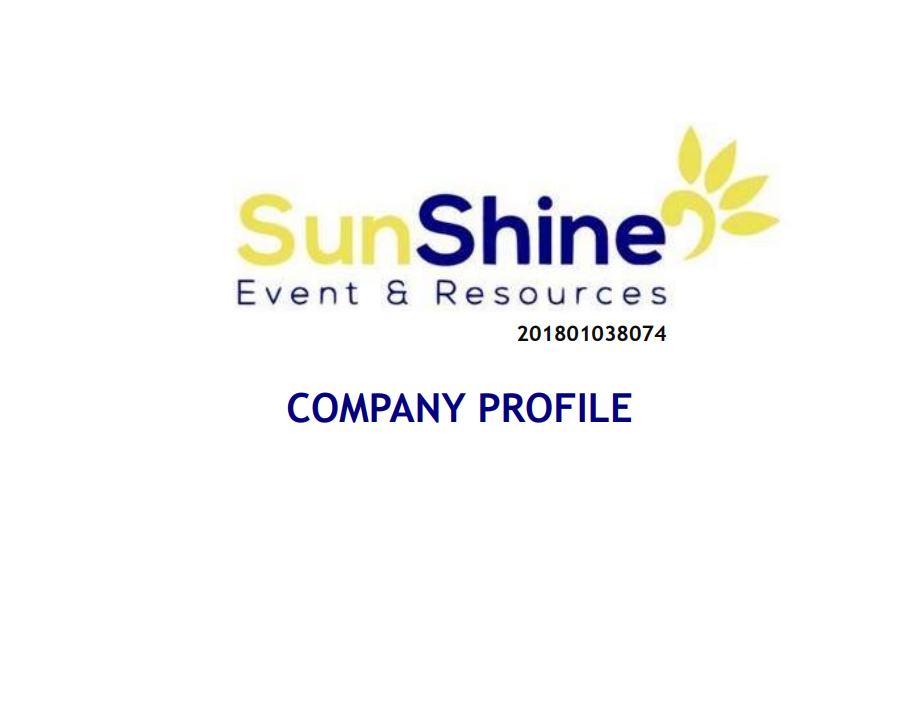 SunShine Event & Resources company profile